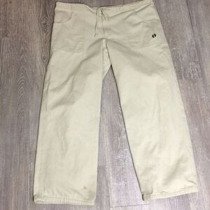 Hang Ten Vintage 80s Khaki Cotton Drawstring Pants Women’s Large USA Made